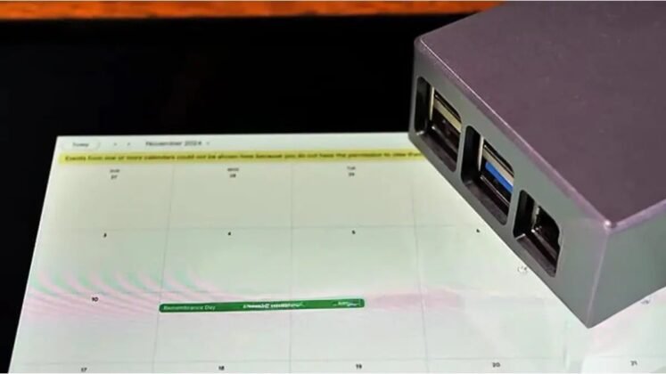 Calender On Raspberry Pi Como Exibir o Google Calendar em um Raspberry Pi - Prototipando